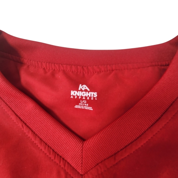 Knights Apparel Vintage Red Wisconsin Badgers Starter Sweater Jacket Large - Picture 9 of 16